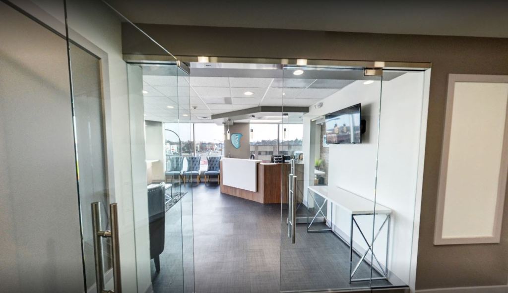 Office tour  hallway 