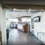 Office tour  hallway 