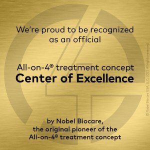 All-on-4 Center of Excellenace Award
